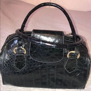 Beautiful  and elegant crocodile handbag ..